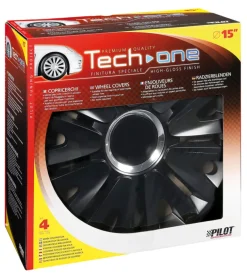 Copricerchi per auto "royal black" - ø 15" pilot 31552