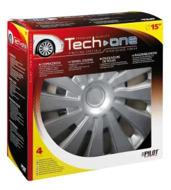 Copricerchi per auto "sepang" silver - ø 15" pilot 31652