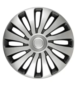 Copricerchi per auto "sepang" silver & black - ø 16" pilot  31658