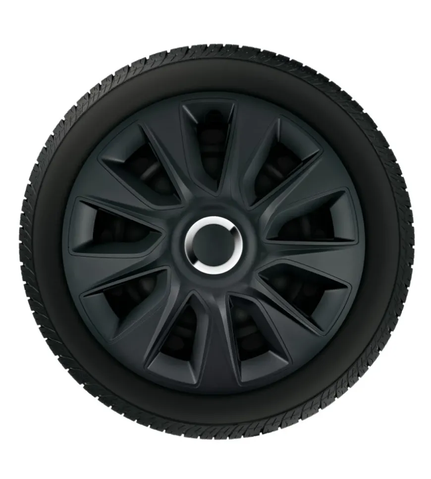 Copricerchi per auto "stratos rc black" - ø 13" pilot 31605