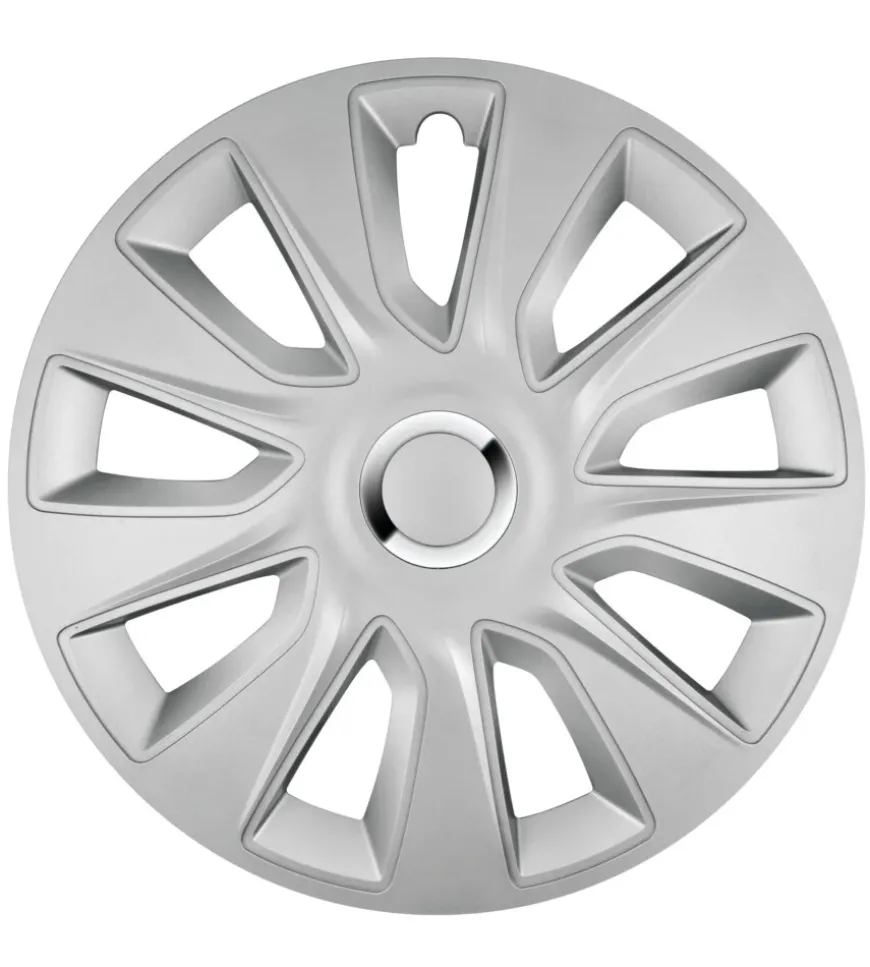 Copricerchi per auto "stratos rc silver" - ø 13" pilot 31595
