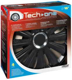 Copricerchi per auto trend black - ø 16" pilot 31583