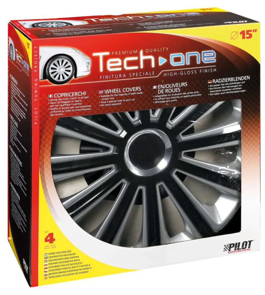 Copricerchi per auto trend dc rc - ø 15" pilot 31592