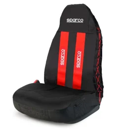 Coprisedile universale per auto sparco rosso
