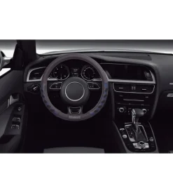 Coprivolante auto universale sparco blu/nero anti dissolvenza - sps101