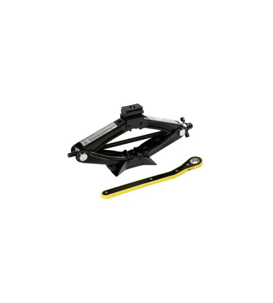 Cric a pantografo con cricchetto - 1.000 kg 71502