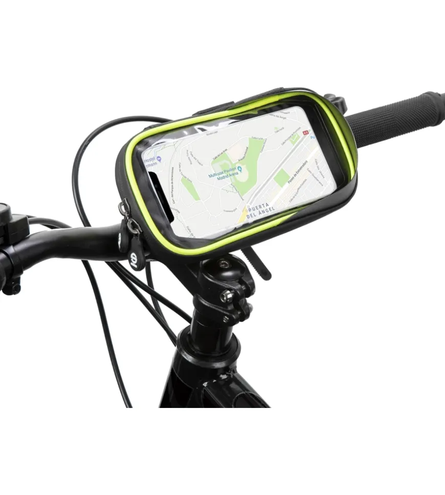 Custodia porta cellulare per bici in microfibra, 19x11x5,5 cm