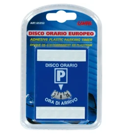 Disco orario europeo adesivo  65352