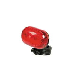 Fanale rosso posteriore 3 leds bici 92042