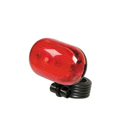 Fanale rosso posteriore 3 leds bici 92042
