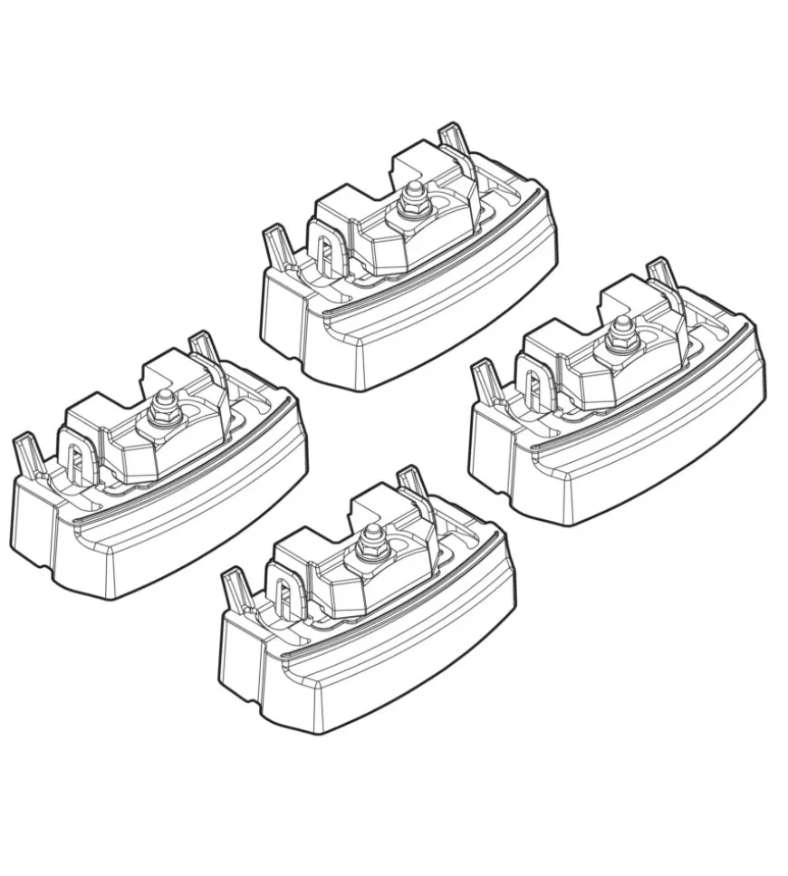 Kit attacchi per barre auto portatutto mercedes cla 4p 13> n21187