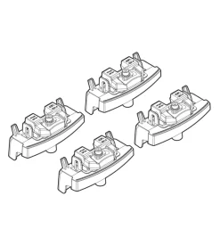 Kit attacchi per barre auto portatutto hyundai i30 wagon 12>  n21176
