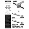 Kit attacchi per barre auto portatutto citroen jumper, fiat ducato, peugeot  n30023