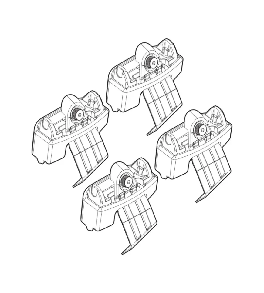 Kit attacchi per barre auto portatutto opel insigna 09> n21123