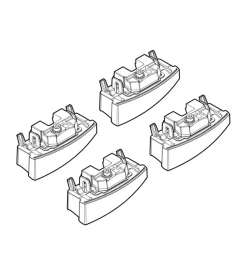 Kit attacchi per barre auto portatutto fiat panda    09/04-  n21109
