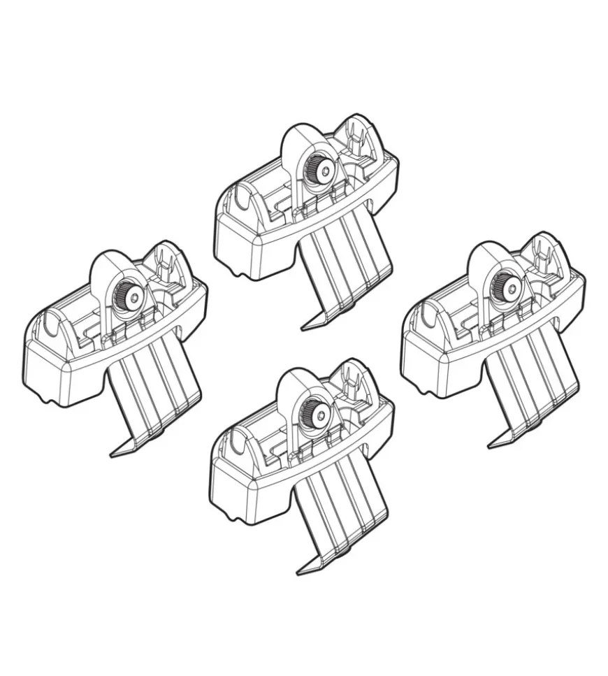 Kit attacchi per barre auto portatutto ford mondeo 5p 14> n21223