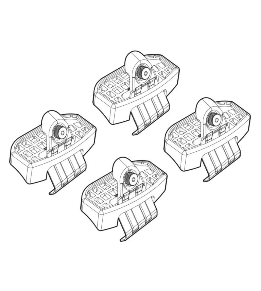 Kit attacchi per barre auto portatutto nissan micra 17> n21209