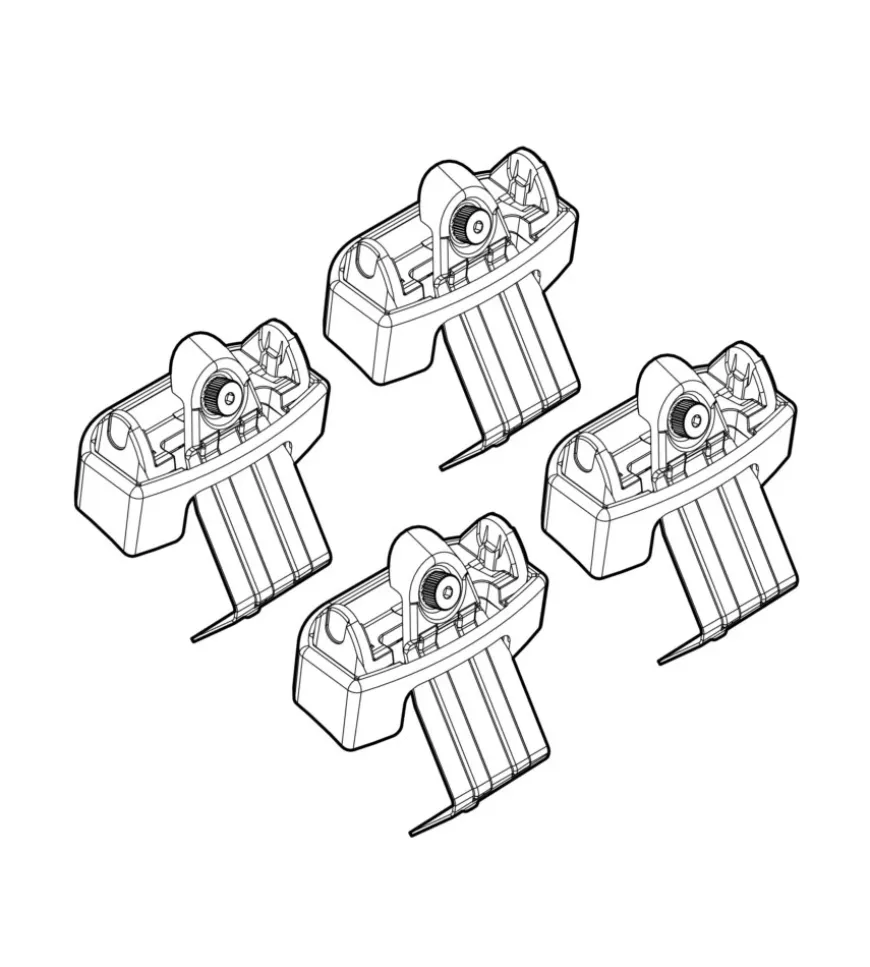 Kit attacchi per barre auto portatutto citroen ds5 12/11> n21119