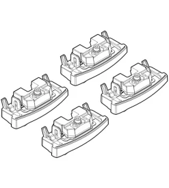 Kit attacchi per barre auto portatutto alfa mito 09/08 n21100