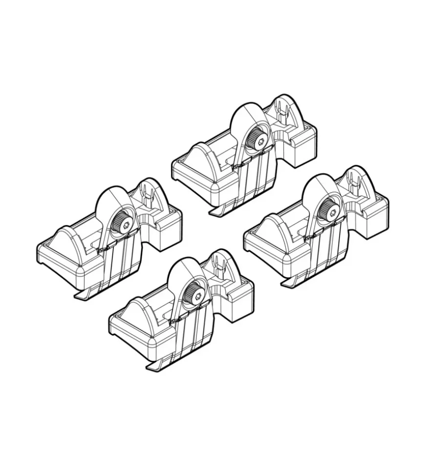 Kit attacchi per barre auto portatutto lancia ypsilon 3d 09/03 n21016