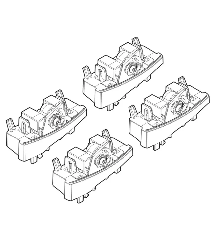 Kit attacchi per barre auto portatutto opel corsa 3/5p 06>14, 14> n21170