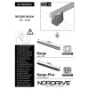 Kit attacchi per barre auto portatutto nissan nv200 09> (3barre)  n30263