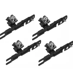 Kit attacchi per barre auto portatutto clamp snap - k-4  n21414