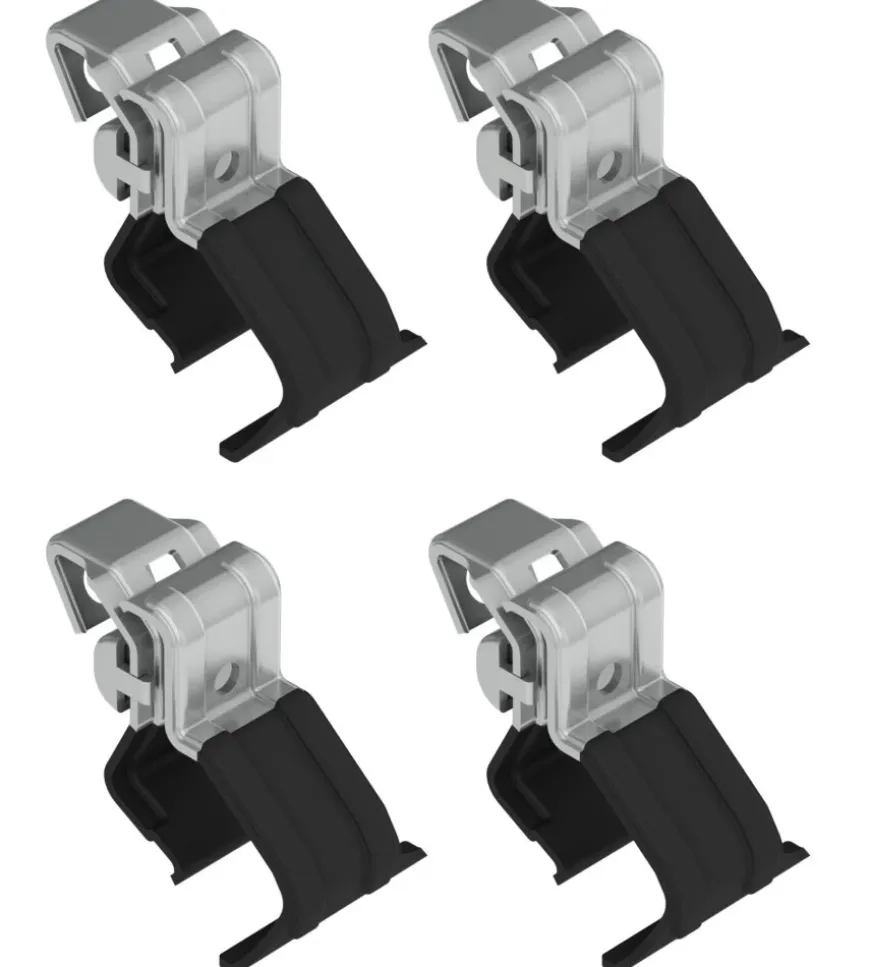 Kit attacchi per barre auto portatutto clamp snap - k-1 n21411