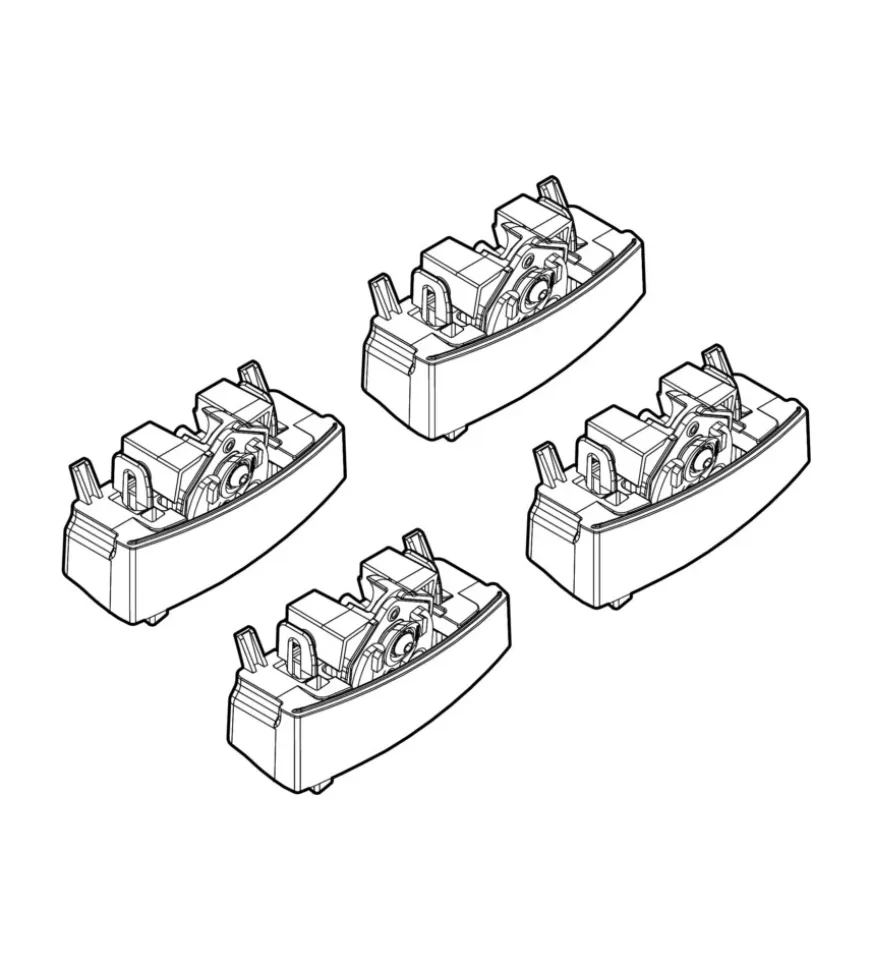 Kit attacchi per barre auto portatutto peugeot 207 3/5p 05/06-> n21107