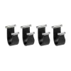Kit 4 cinghie per barre portautto snap - f-0 - 14 cm  n21400