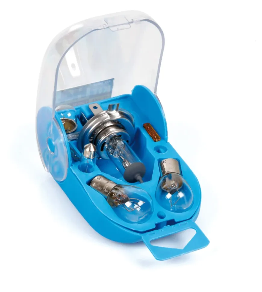 Kit lampade di ricambio 8 pz, alogena h4 - 12v 58152