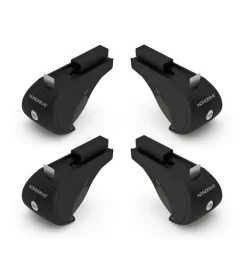Kit 4 piedi per barre in alluminio rail-kit alu n20012