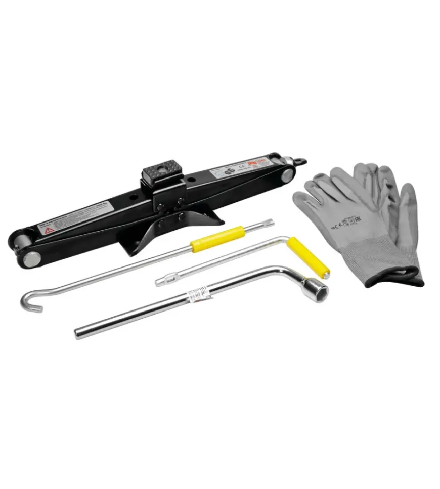 Kit ruotino di scorta lampa - 125/80 16 acciaio con cric e chiave svita bulloni - 76036