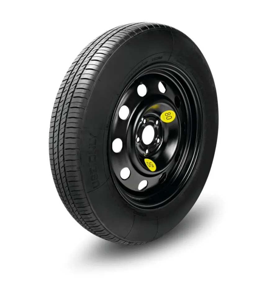 Kit ruotino di scorta lampa - 115/70 15 acciaio con cric e chiave svita bulloni - 76145