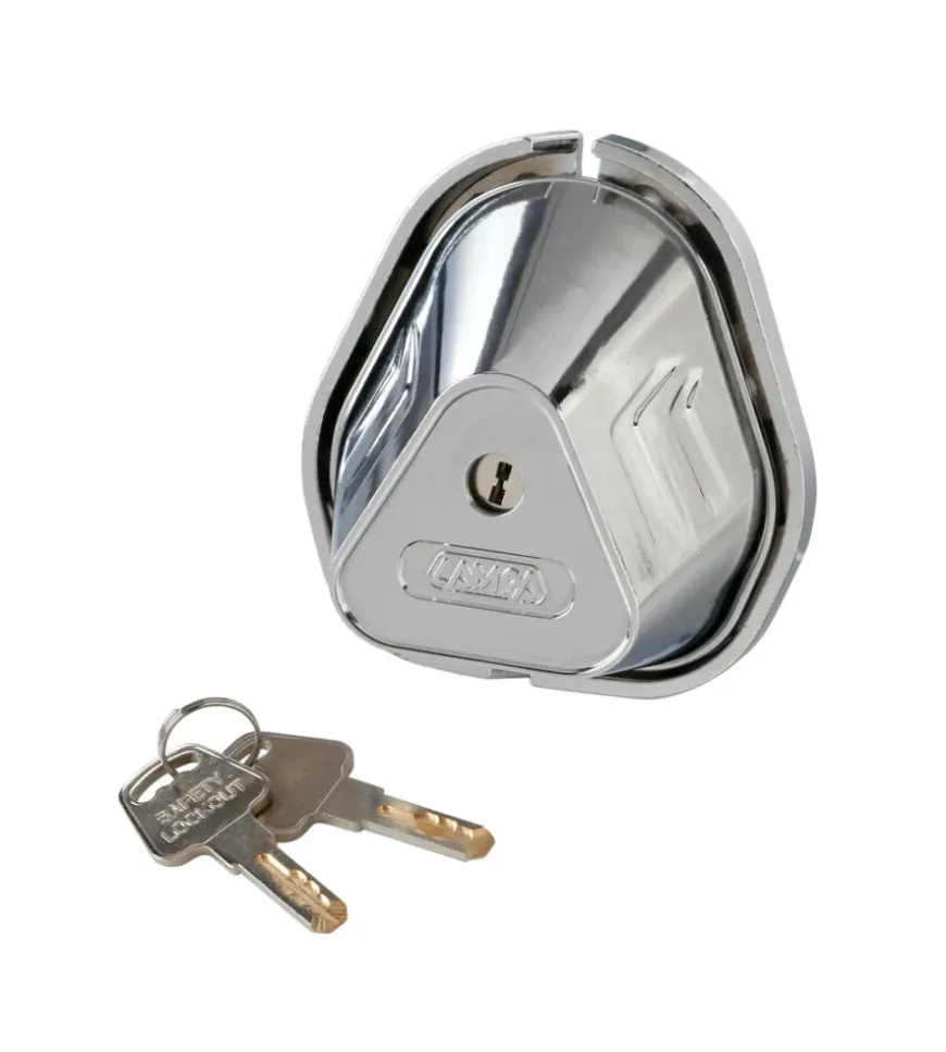 Kit serratura aggiuntiva per porte veicoli commerciali lampa "vigilant" - 65411
