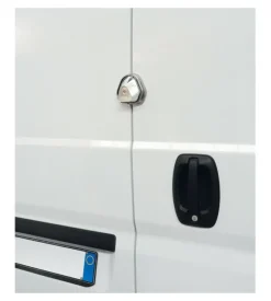 Kit 2 serrature aggiuntive per porte veicoli commerciali lampa 