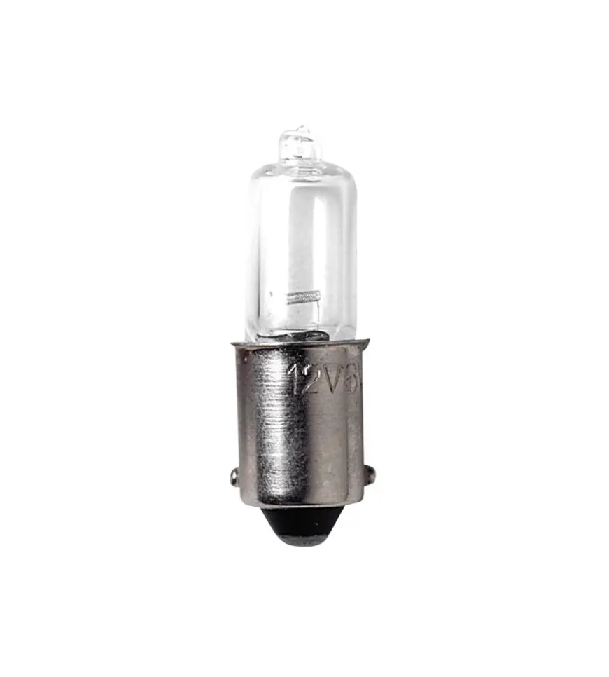 Lampada alogena micro 12v - h6w - 6w - bax9s - 2 pz - d/blister 58128