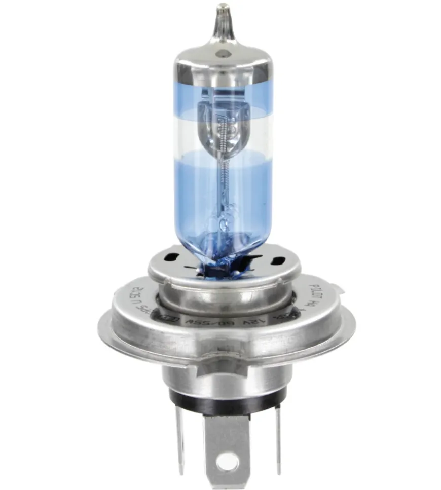 Lampada alogena 12v xenon top +120% luce - h4 - 60/55w - p43t - 2 pz - scatola 58601