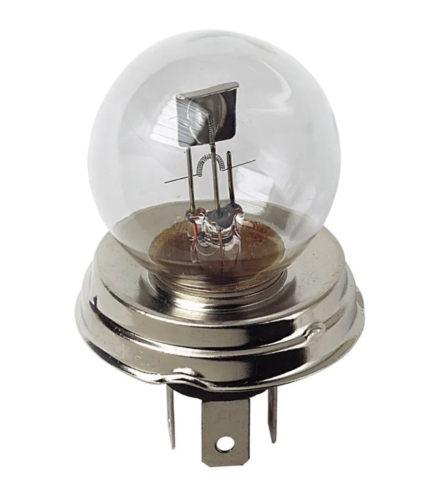 Lampada asimmetrica 12v 45/40w p45t 58000