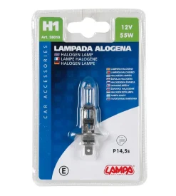 Lampada h 1 12v 55w p14,5s 58010