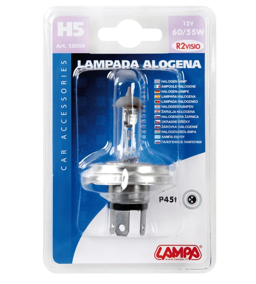Lampada h 5 12v 60/55w p45t 58050