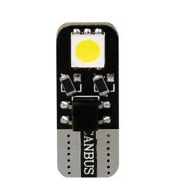 Lampada 12v hyper-led 6 - 2 smd x 3 chips - (t10) - bifocus - w2,1x9,5d - 2 pz  58461