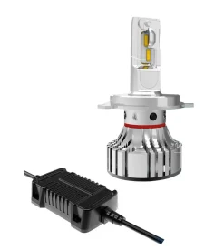 Lampade led per auto 9-32v halo led serie 7 compact - (h4) - 36w - p43t - 2 pz  - scatola  57777