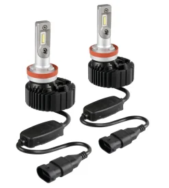 Lampade led per auto 9-32v halo led serie 4 fit-master - (h8-h9-h11-h16) - 25w - pgj19-x - 2 pz - scatola 57800