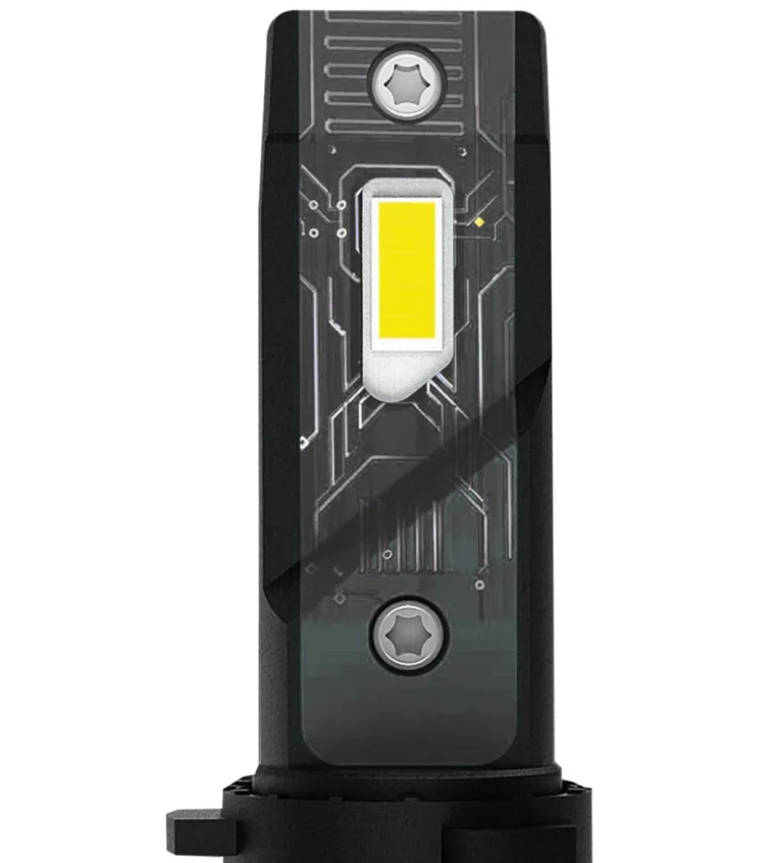 Lampade led per auto 9-32v halo led serie 9 ultra power compact - (h4) - 45w - p43t - 2 pz - scatola 57763