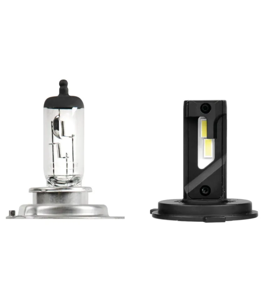 Lampade led per auto 9-32v halo led serie 9 ultra power compact - (h4) - 45w - p43t - 2 pz - scatola 57763