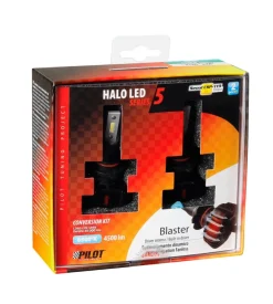 Lampade led per auto 9-32v halo led serie 5 blaster - (h10-hb3 9005) - 20w - p20d - 2 pz - scatola 57794