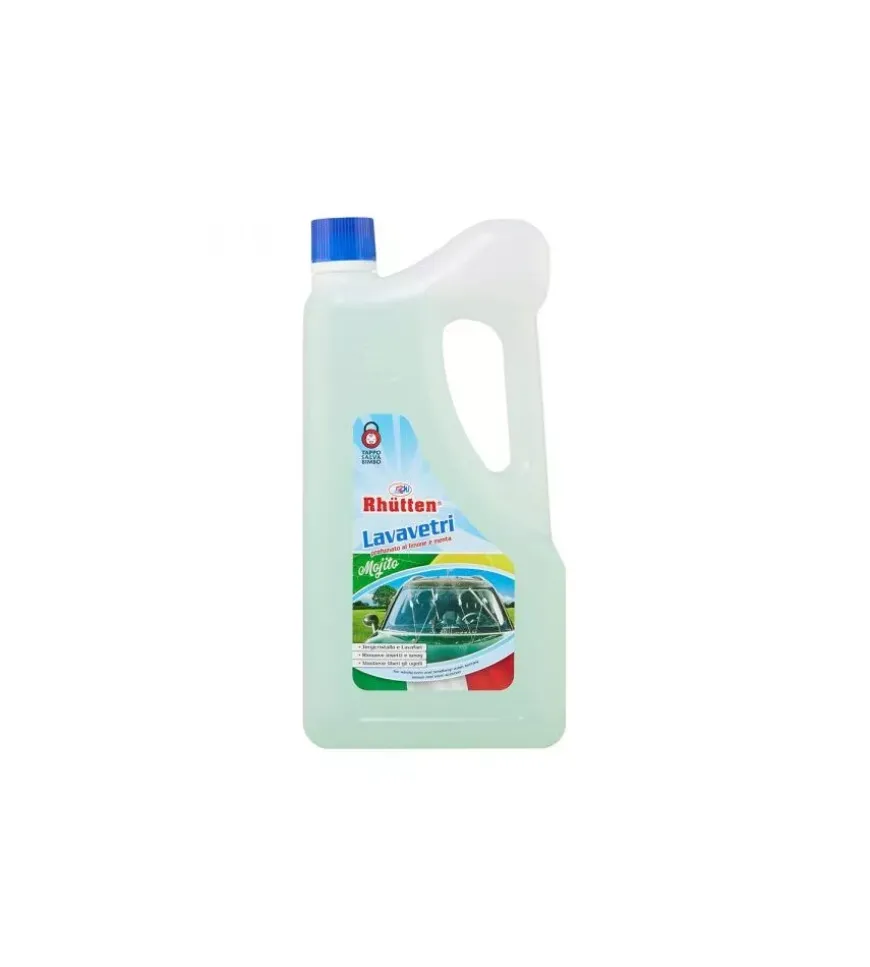 Liquido lavavetri per vaschette tergicristallo e lavafari profumazione mojito 2 l