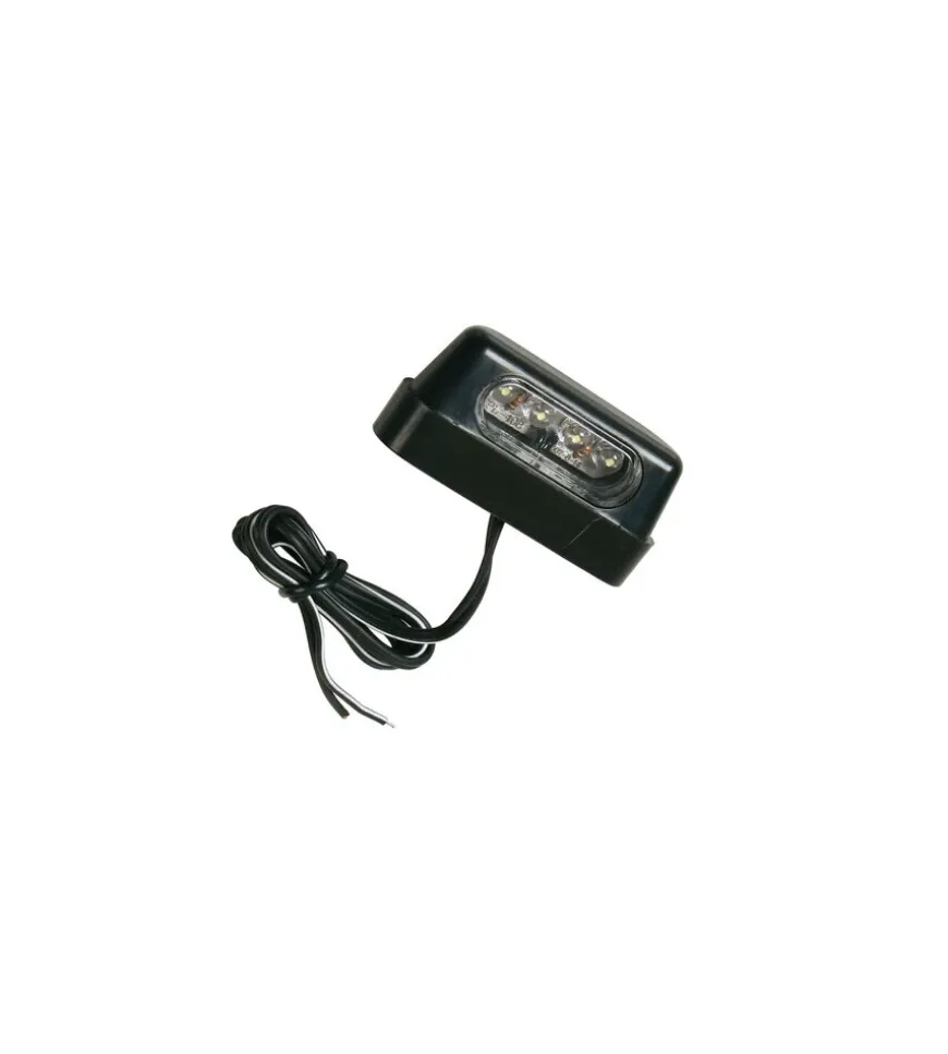 Luce targa 4 led bianca 90162