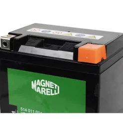 Magneti marelli batteria moto e scooter 14ah 12v 185a tecnologia agm sigillata polo positivo destro